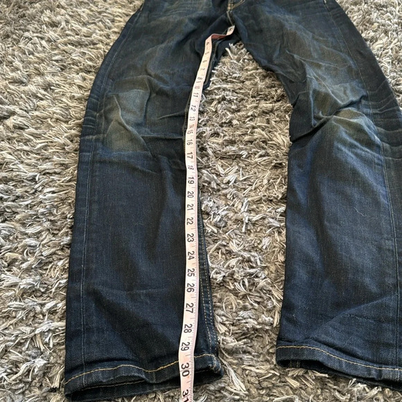 Levi’s 510 dark denim vtg jeans size 30 x 32 fit women’s 8-10 - Picture 4 of 12